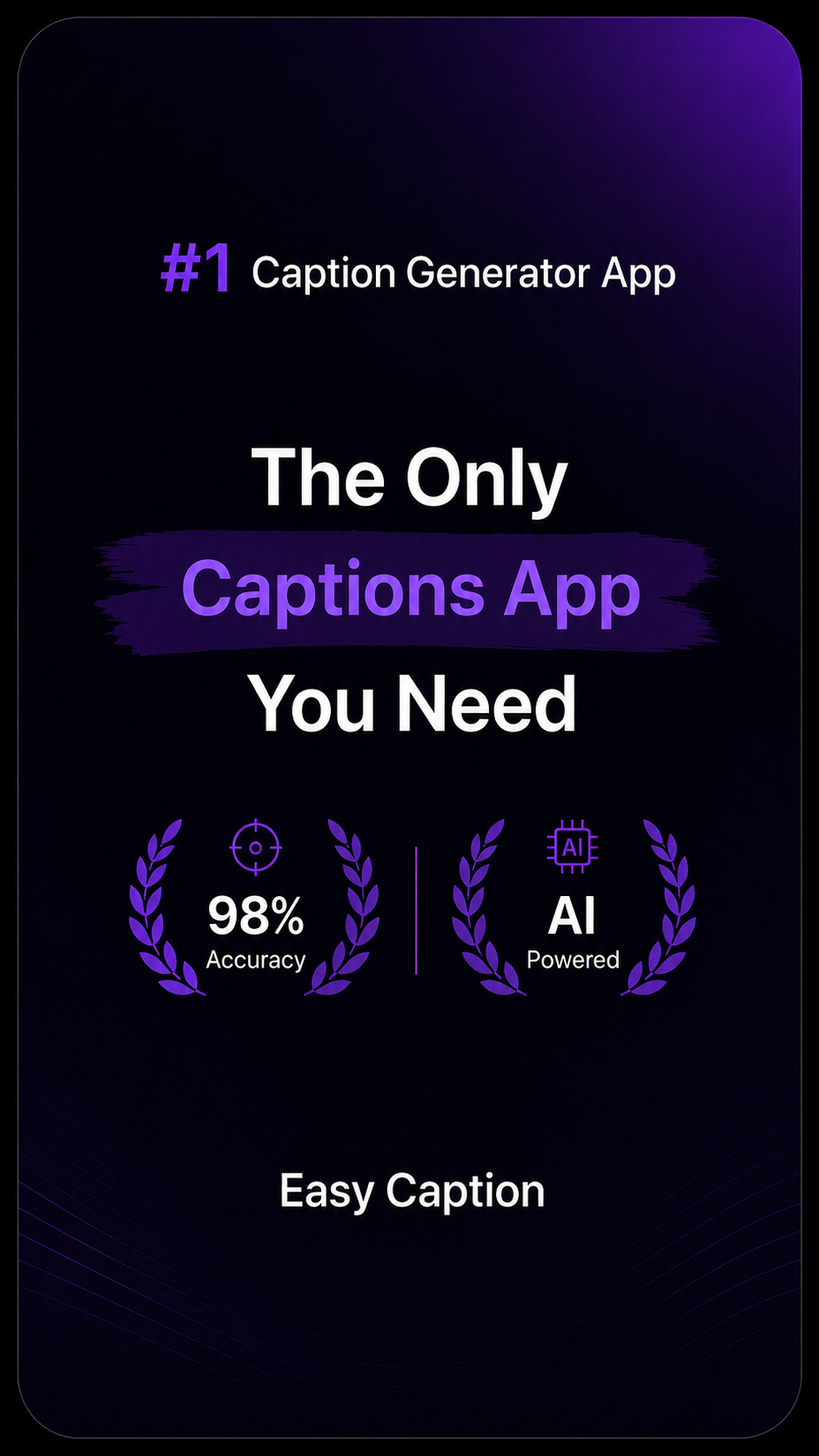 Easy Caption App